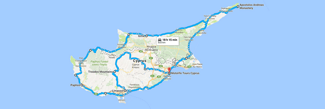 Motolife Tour of Cyprus